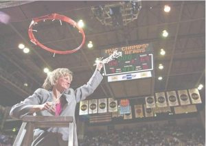 Former Lady Bears coach Cheryl Burnett won 319 of 455 games in then-Southwest Missouri State from 1987 to 2002.