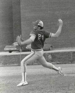 Jack Burrell was an intimidating presence on the mound for Southwest Baptist after starring at Humansville High School.