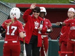 Former Missouri Southern pitching standout Diane 'Dink' Miller is now an assistant for the Nebraska Cornhuskers softball program.
