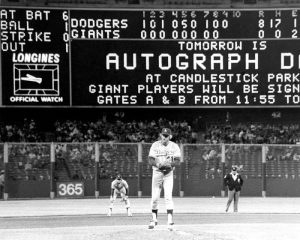Then-Dodgers left-hander Jerry Reuss pitched a no-hitter against the San Francisco Giants on July 27, 1980.