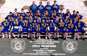 The 1989 state champions from John Burroughs.