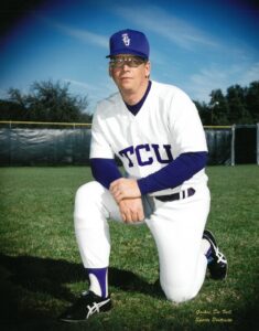 Texas Christian baseball coach Lance Brown led a major turnaround in the late 1980s.