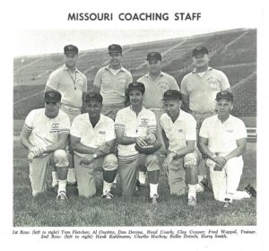 The coaching staff