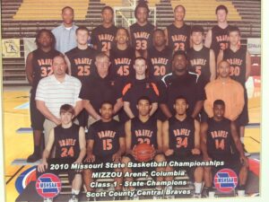 The 2010 Scott County Central boys state champs