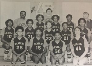 The 1982 Scott County Central girls state champs