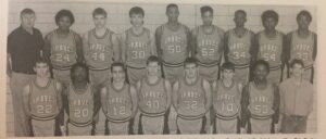 The 1988 Scott County Central boys state champs