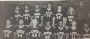 The 1991 Scott County Central girls state champs