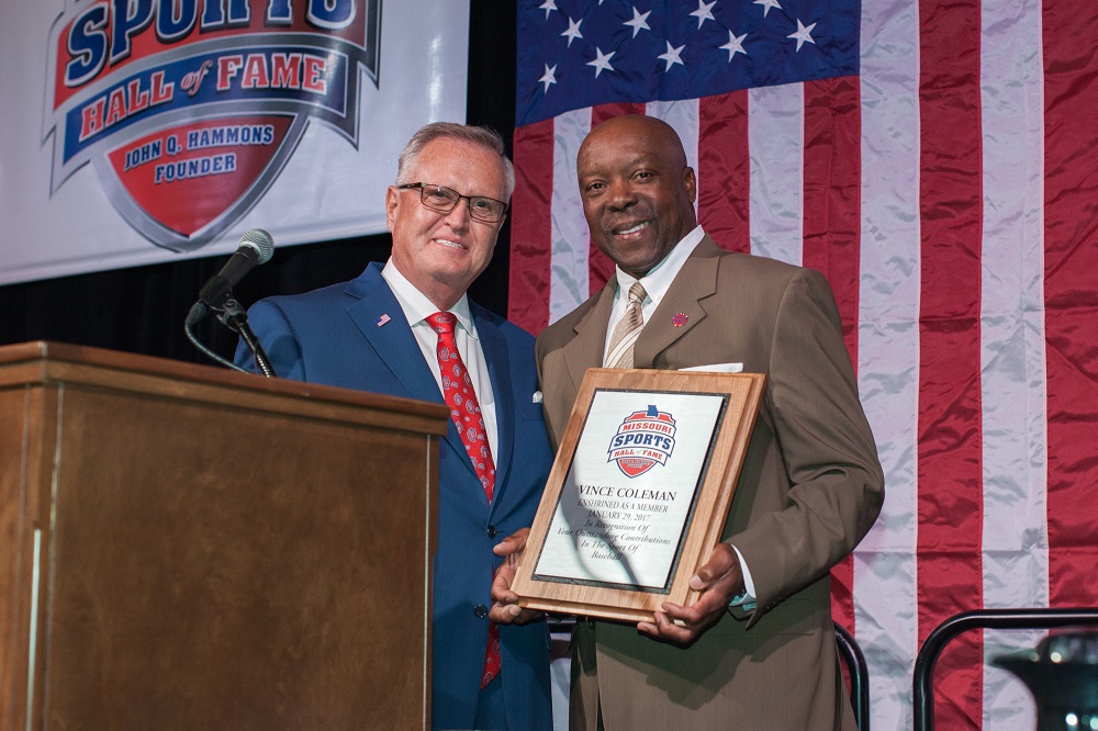 Vince Coleman – Missouri Sports Hall of Fame