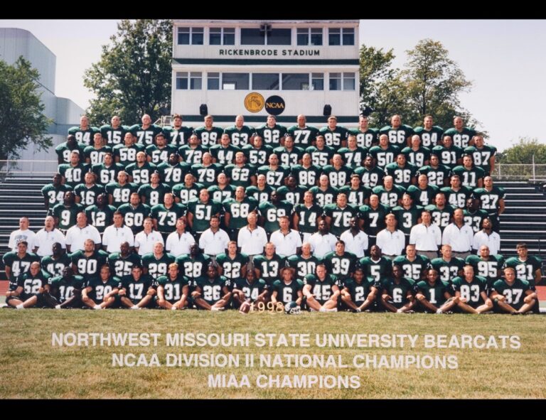 1998 & 1999 Northwest Missouri State Football Teams Missouri Sports
