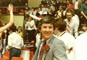 Writer led the 1984 Ozark Tigers to the Final Four after beating St. Francis Borgia in the quarterfinals at Hammons Student Center.