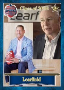 Learfield trading card