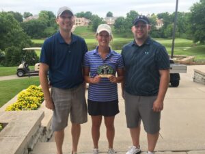 The Whitlock Company team won the A Flight afternoon round Monday.