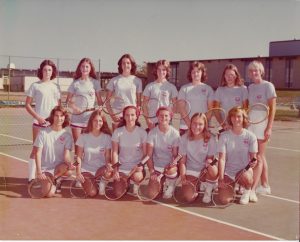 1975 Glendale High School Girls Tennis State Championship Team