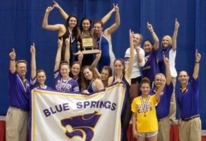 1985-1996, 2004-2009 Eras Blue Springs High School Swimming